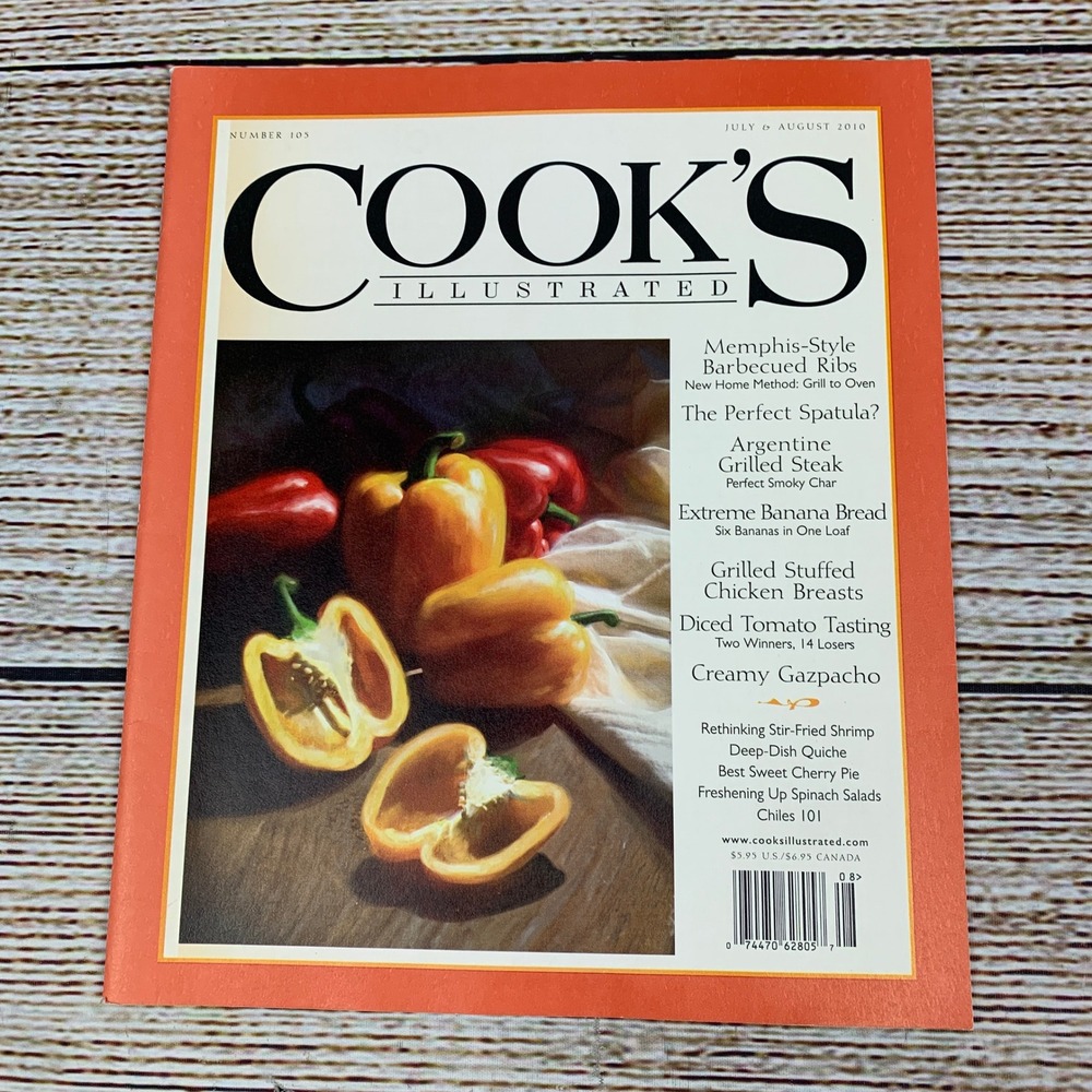 Cook's Illustrated‎ Magazine [July August 2010] Recipes Cooking Chiles